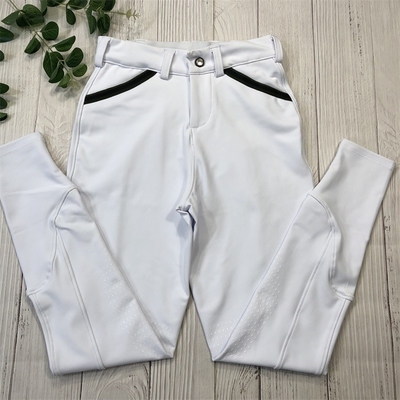 High Quality Kids Horse Riding Leggiings Boys Equestrian Pants Knee Silicone Breeches