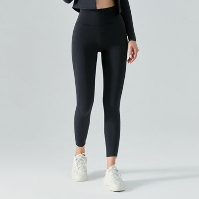 Winter Plush Yoga Thickened Warm Fitness Pants Peach Hip Exercise Tights