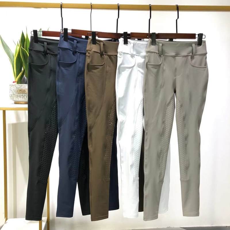 High Quality Equestrian Breeches With 2 Pockets Women 5 Colors Horse Riding Leggings